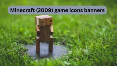 minecraft (2009) game icons banners