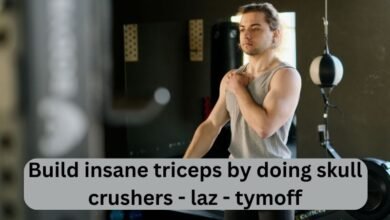 build insane triceps by doing skull crushers - laz - tymoff